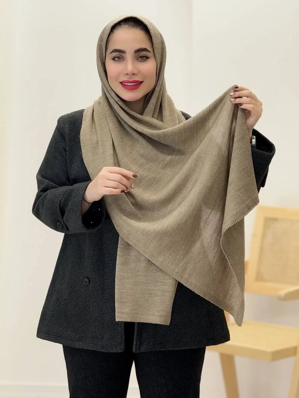 3688-شال بافت Angel